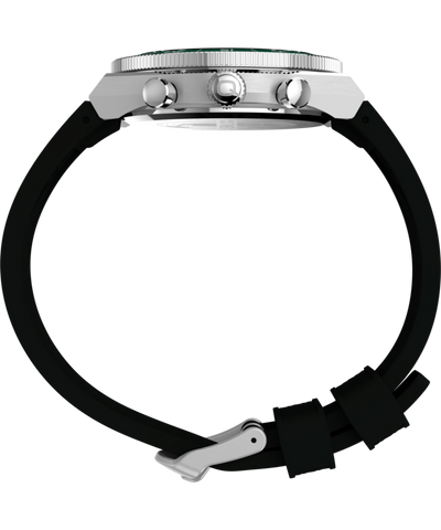 TW2Y56100 Q Timex Continental Chronograph 40mm Synthetic Rubber Strap Watch  Profile Image