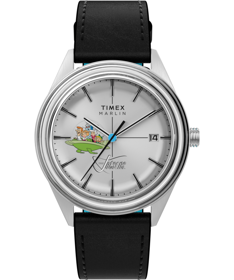 TW2Y56300 The Jetsons x Timex Marlin® Jet Automatic 38mm Strap Watch Primary Image