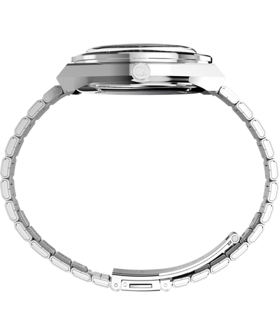TW2Y56700 Q Timex NASA 40mm Stainless Steel Bracelet Watch Profile Image