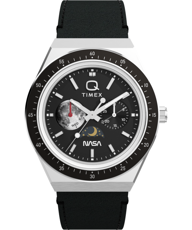 Q Timex NASA 40mm Leather Strap Watch - TW2Y56800 | Timex CA