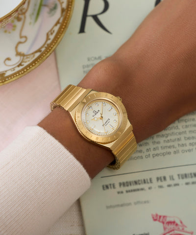 TW2Y57500 Q Timex® Mini 30mm Stainless Steel Expansion Band Watch  Primary Wrist Image