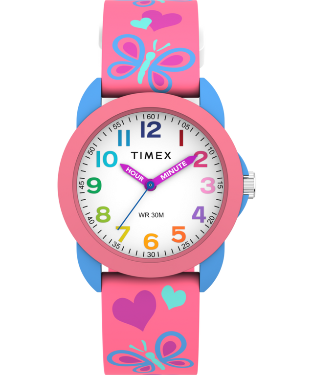 TW2Y59700 Timex Kids Time Teacher 30mm Silicone Strap Watch Primary Image