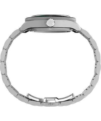 TW2Y60800 Waterbury Heritage Automatic GMT 41.5mm Stainless Steel Bracelet Watch Profile Image