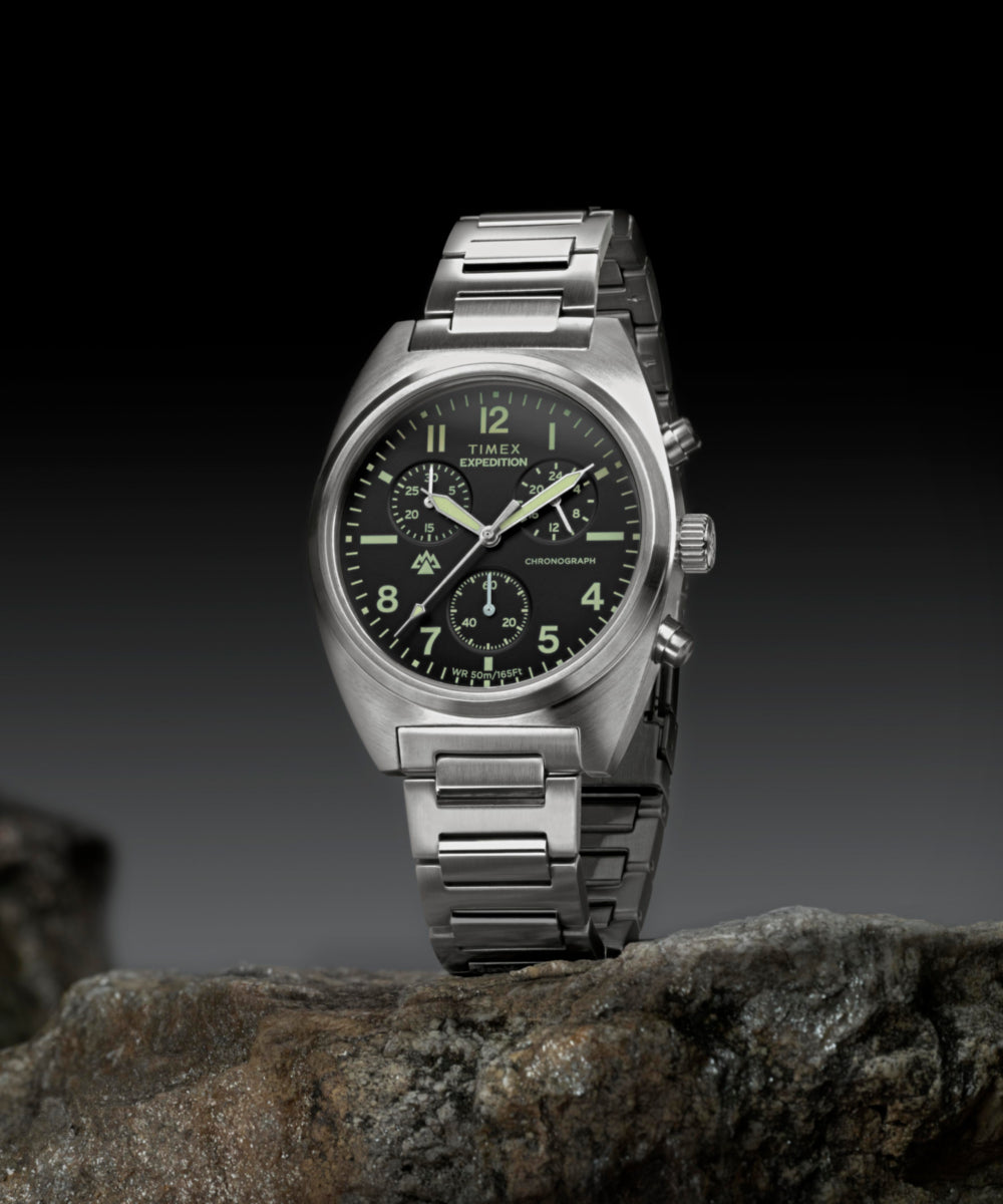Expedition® Capstone Chronograph 41mm Stainless Steel Bracelet