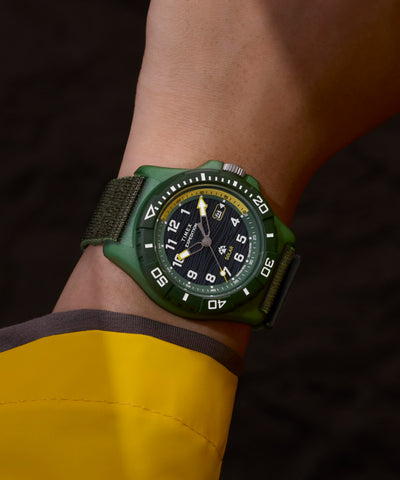 TW2Y61400 Expedition® Freedive Solar 46mm #tide Fabric Strap Watch Primary Wrist Image