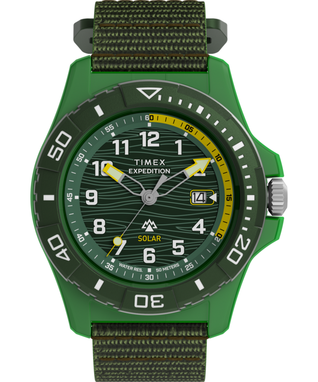 TW2Y61400 Expedition® Freedive Solar 46mm #tide Fabric Strap Watch Primary Image