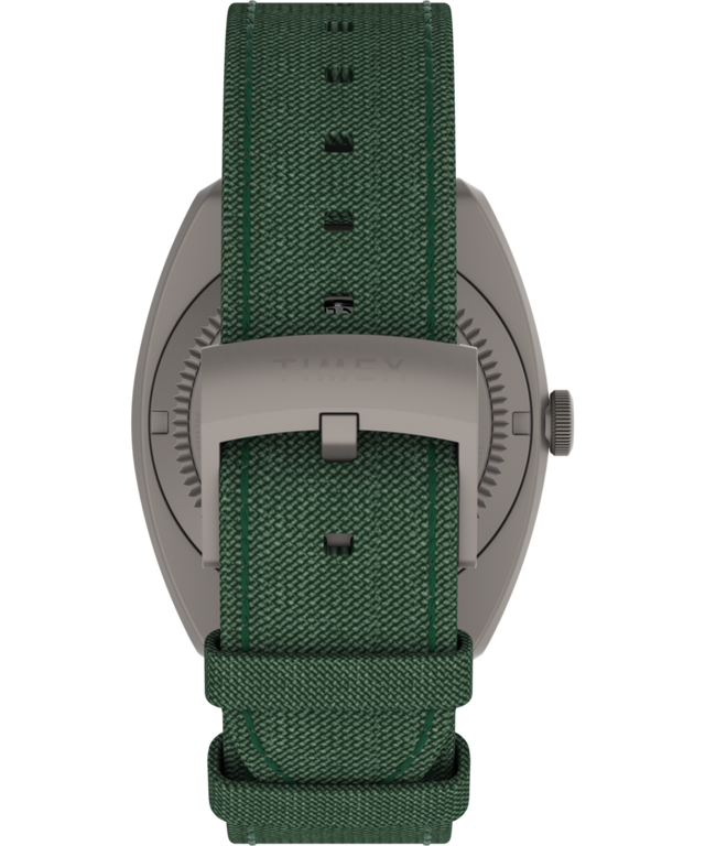Expedition® Pioneer Titanium Automatic GMT 41mm Fabric Strap Watch