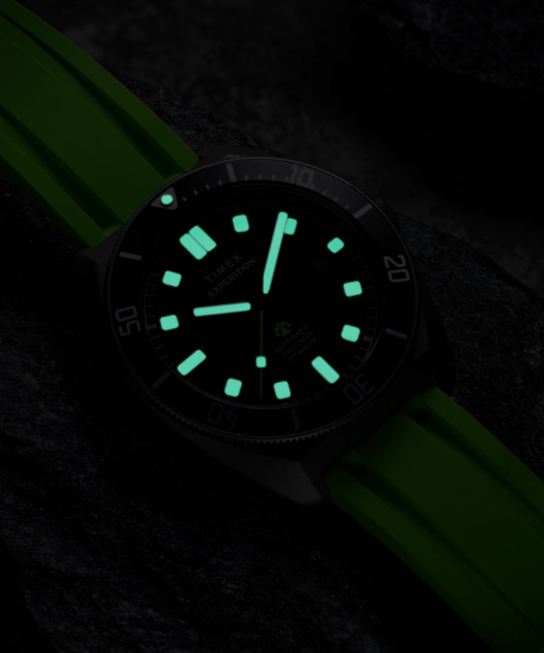 TW2Y63700 Expedition® Pioneer Titanium Automatic 41mm HNBR Synthetic Rubber Strap Watch Collab Additional Image