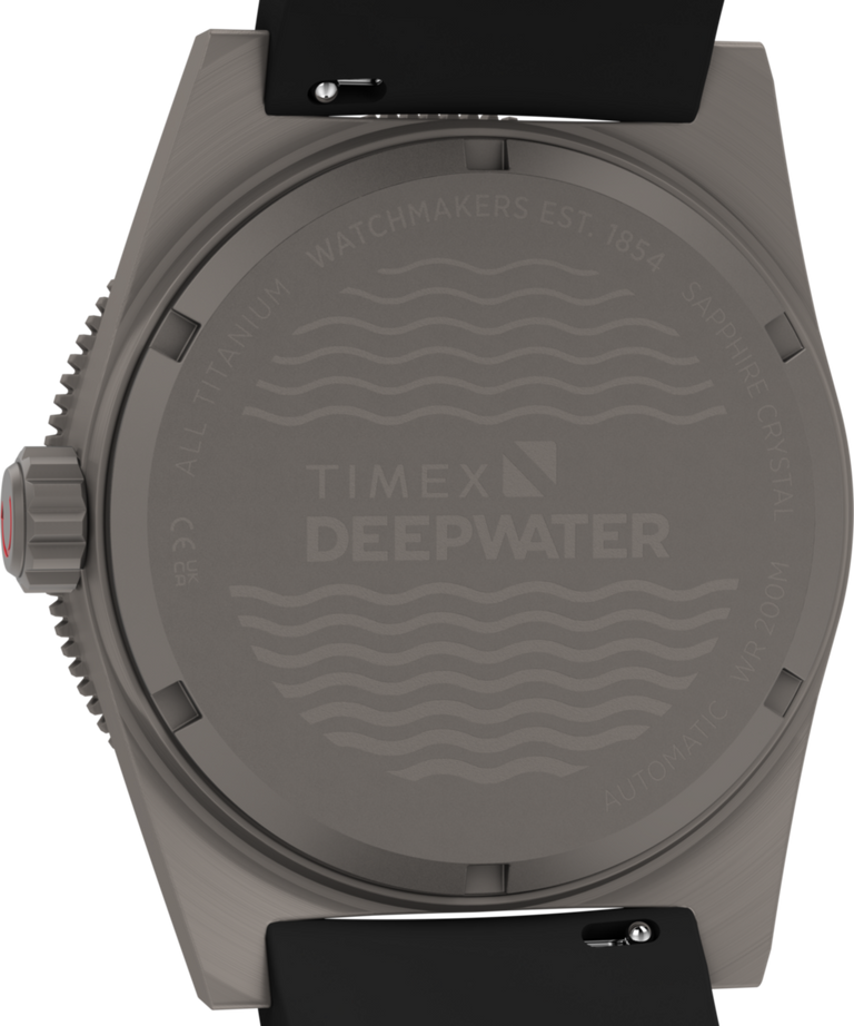 TW2Y64300 Deepwater Reef 200 41mm Synthetic Rubber Strap Watch Caseback Image
