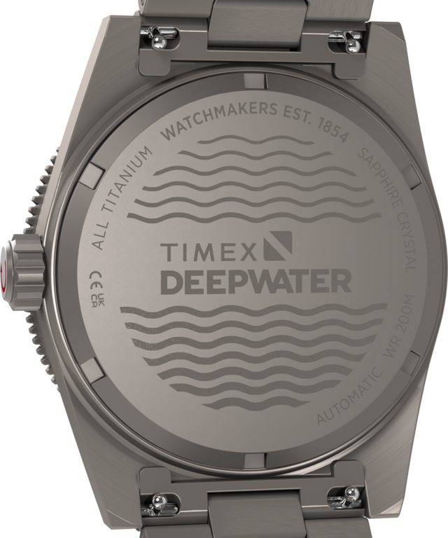 TW2Y64400 Deepwater Reef 200 41mm Titanium Automatic Bracelet Watch Caseback Image