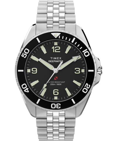 TW2Y64500 Deepwater Arctic 40.5mm Stainless Steel Bracelet Watch Primary Image