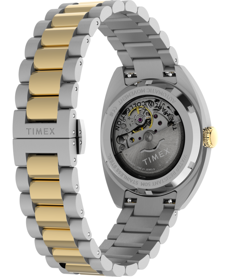 TW2Y65100 Marlin® Draper Automatic 37mm Stainless Steel Bracelet Watch  Caseback with Attachment Image