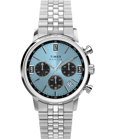 TW2Y66500 Marlin® Chronograph Tachymeter 40mm Stainless Steel Bracelet Watch  Primary Image