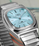 TW2Y66700 Timex® Automatic 1983 E Line 34mm Stainless Steel Expansion Band Watch Campaign Key Silhouettes (Beauty shots) Image