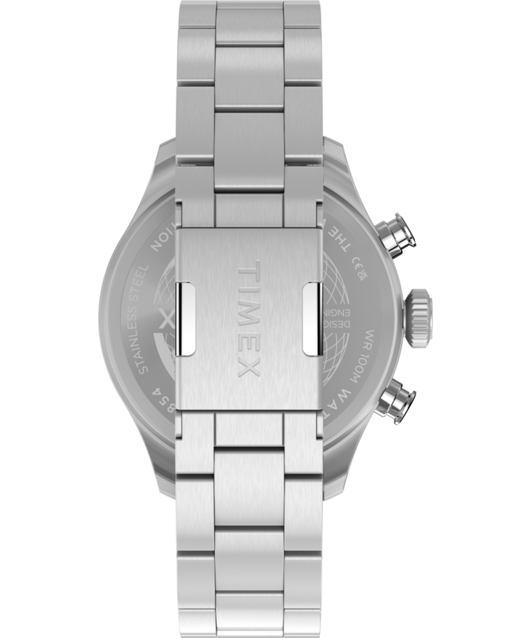 TW2Y70200 Waterbury Ace Fly-Back Chronograph 43mm Stainless Steel Bracelet Watch Strap Image