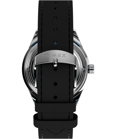 TW2Y71400 Timex x Superman Marlin® Jet Automatic 38mm Leather Strap Watch Strap Image