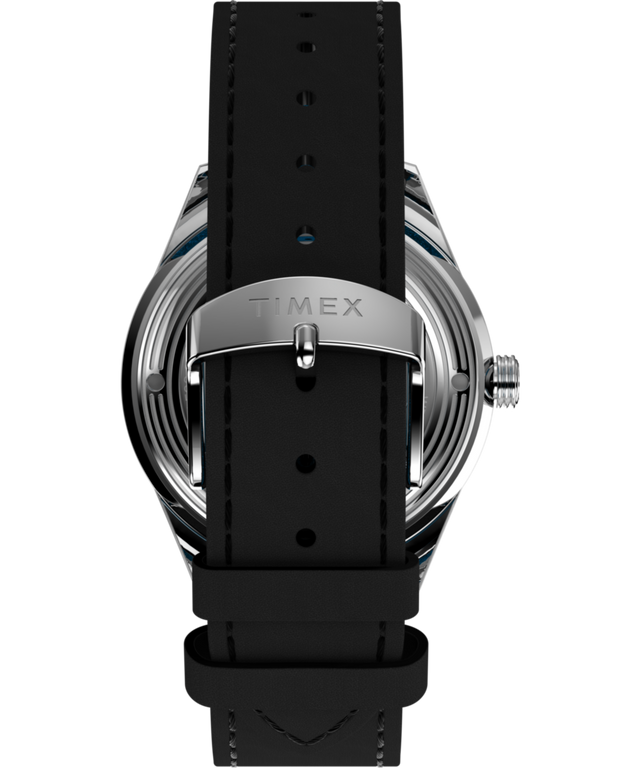 TW2Y71400 Timex x Superman Marlin® Jet Automatic 38mm Leather Strap Watch Strap Image