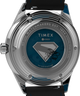 TW2Y71400 Timex x Superman Marlin® Jet Automatic 38mm Leather Strap Watch Caseback Image