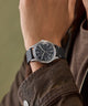 TW2Y71800 Timex MK1 Automatic 40mm Leather Strap Watch Alt Wrist Shot 1 Image