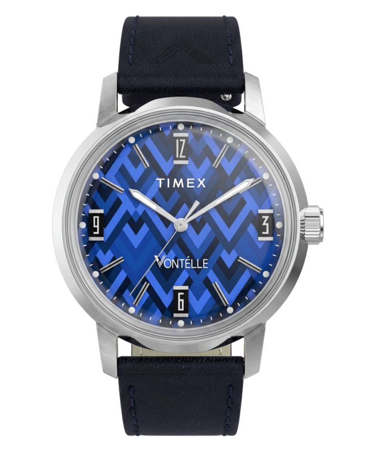 TW2Y73800 Vontélle x Timex Marlin 40mm Leather Strap Watch Primary Image