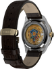 TW2Y75500 Harry Potter x Timex Waterbury Skeleton Automatic 39mm Leather Strap Watch Caseback with Attachment Image