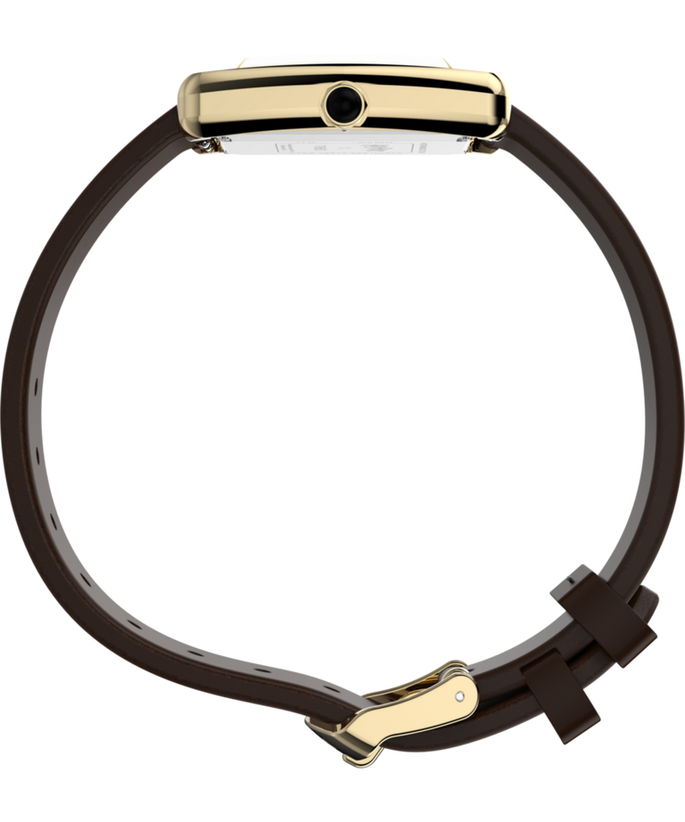 TW2Y75700 Harry Potter x Timex Hailey Hogwarts 24mm Leather Strap Watch Profile Image