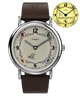TW2Y76600 Harry Potter x Timex Weekender Hufflepuff House 38mm Leather Strap Watch Primary Image