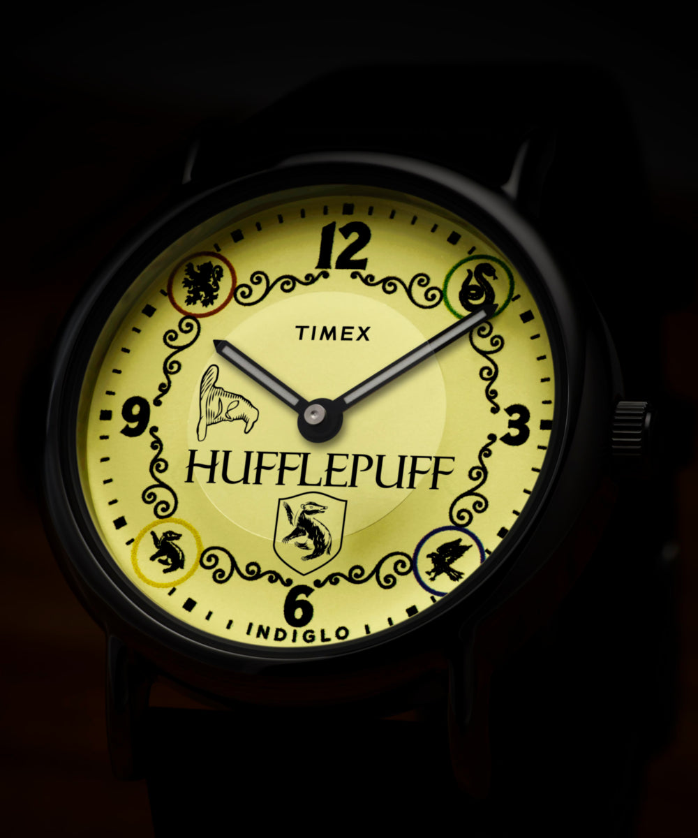 Harry Potter x Timex Weekender Hufflepuff House 38mm Leather Strap