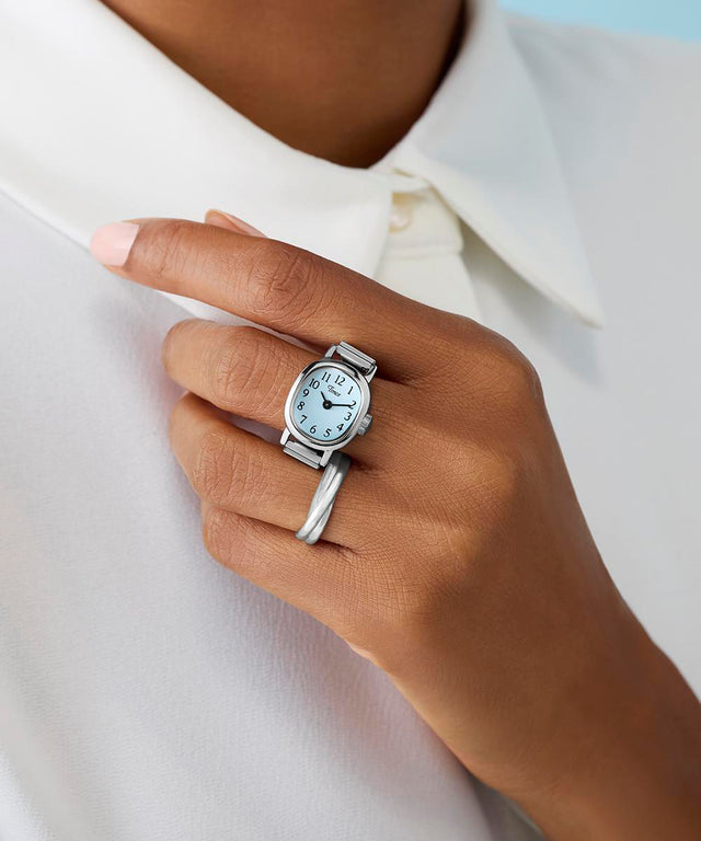 TW2Y77200 Cavatina® Mini 16mm Stainless Steel Expansion Band Ring Watch Primary Image