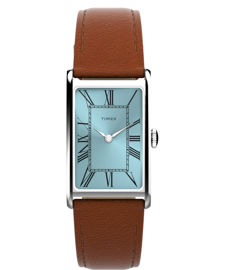 TW2Y78900 Timex® 1976 Lexington Reissue Inspired 21mm Leather Strap Watch Primary Image