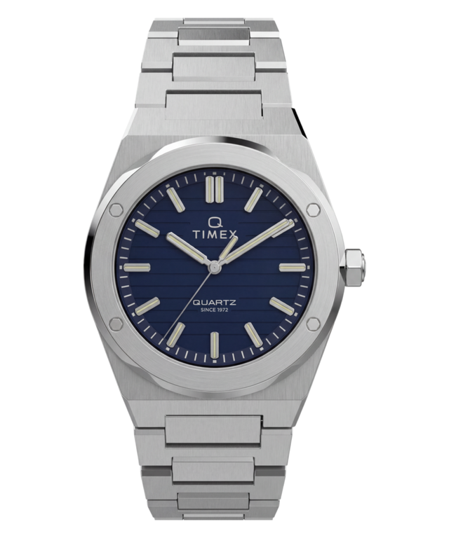 TW2Y81400 Q Timex Marbella 40.5mm Stainless Steel Bracelet Watch Primary Image