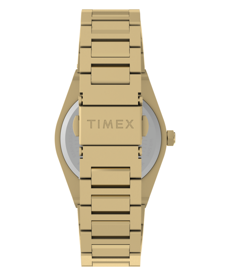 TW2Y82000 Q Timex Marbella 34mm Stainless Steel Bracelet Watch Strap Image