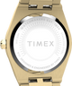 TW2Y82000 Q Timex Marbella 34mm Stainless Steel Bracelet Watch Caseback Image