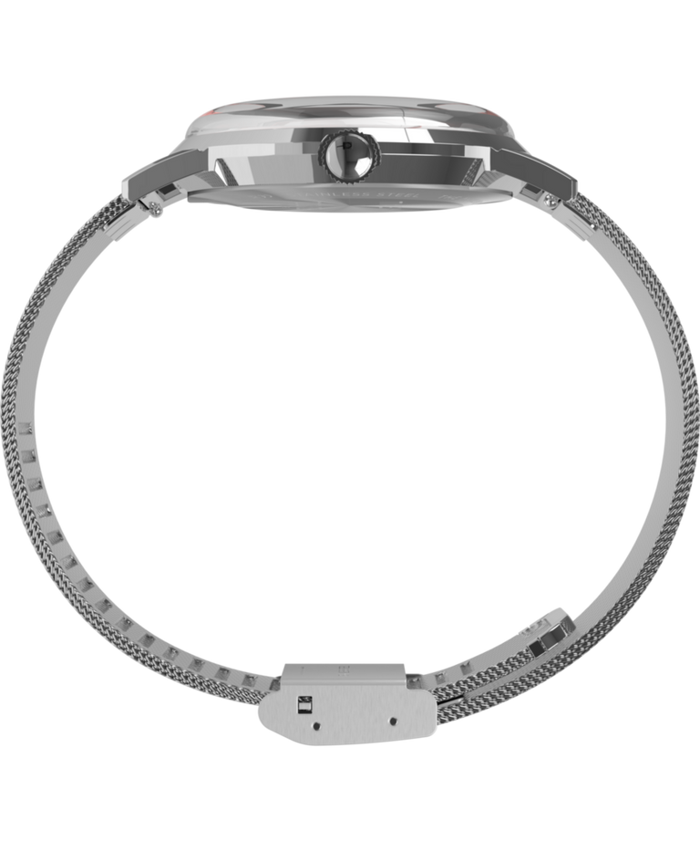TW2Y83900 Todd Snyder x Timex Marlin® Mesh 34mm Stainless Steel Bracelet Watch Profile Image