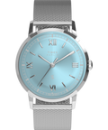 TW2Y84000 Todd Snyder x Timex Marlin® Mesh 34mm Stainless Steel Bracelet Watch Primary Image