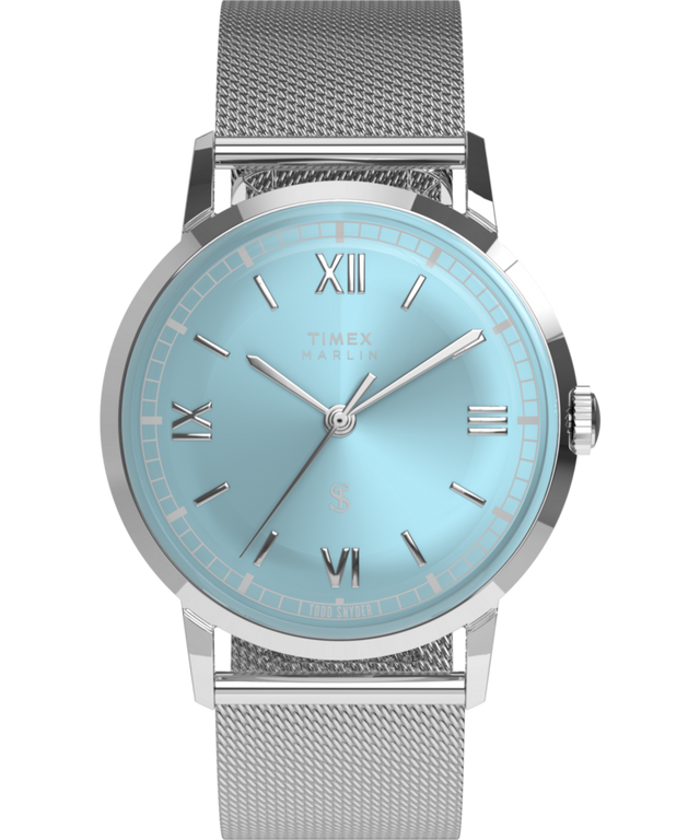 Todd Snyder x Timex Marlin® Mesh 34mm Stainless Steel Bracelet