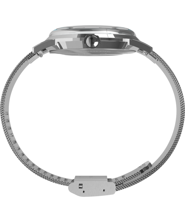 TW2Y84000 Todd Snyder x Timex Marlin® Mesh 34mm Stainless Steel Bracelet Watch Profile Image