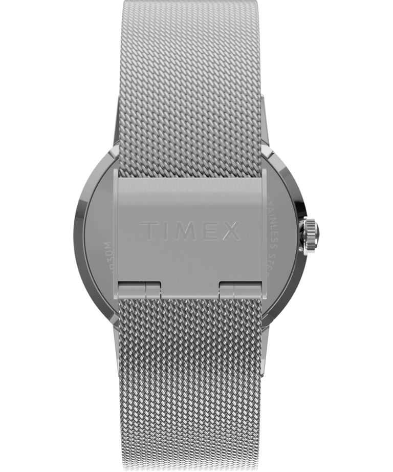 TW2Y84000 Todd Snyder x Timex Marlin® Mesh 34mm Stainless Steel Bracelet Watch Strap Image