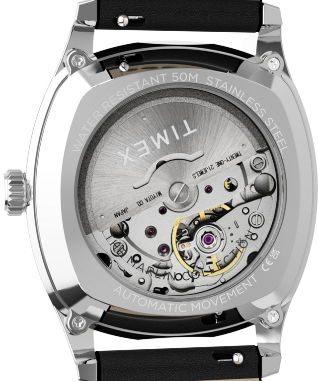 TW2Y84300 Marlin® Chatham Automatic 36mm Leather Strap Watch   Caseback Image