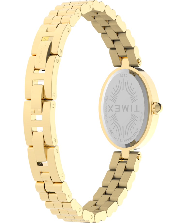 TW2Y86100 Cavatina® Luxe 22mm Stainless Steel Watch   Caseback with Attachment Image