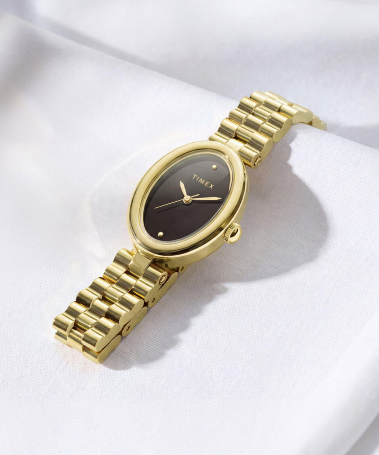 TW2Y86200 Cavatina® Luxe 22mm Stainless Steel Watch Campaign Key Silhouettes (Beauty shots) Image