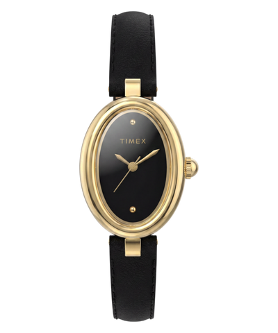 TW2Y86300 Cavatina® Luxe 22mm Leather Strap Watch Primary Image