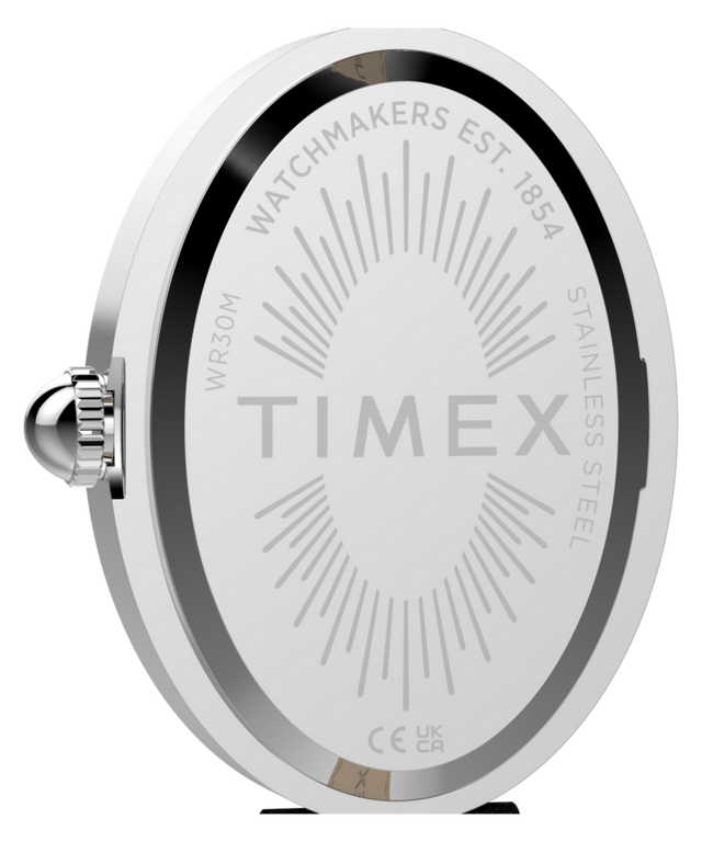 TW2Y86400 Cavatina® Luxe 22mm Leather Strap Watch Caseback Image