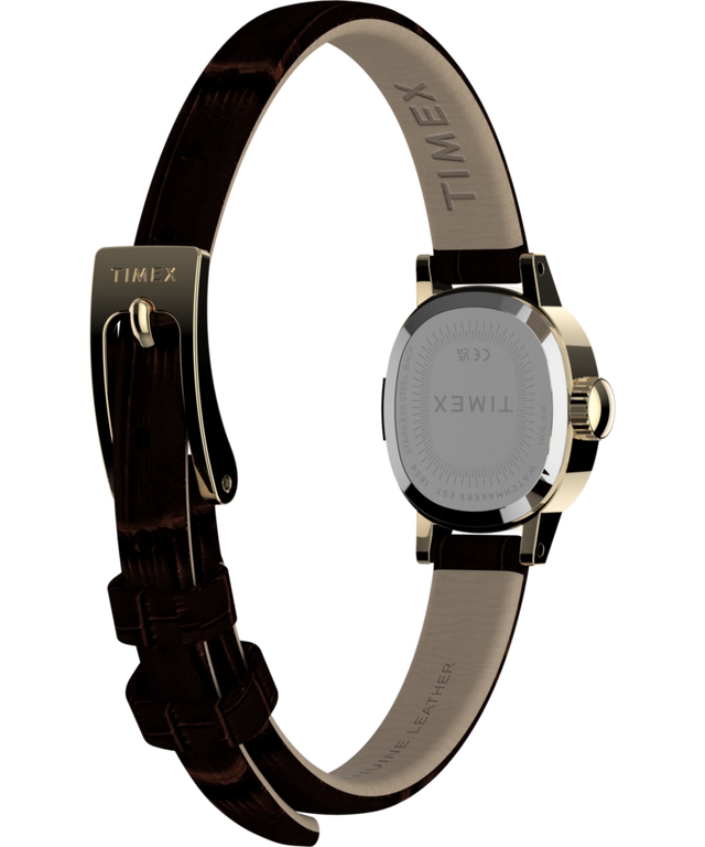 TW2Y87700 Cavatina® Mini 17mm Leather Strap Watch   Caseback with Attachment Image