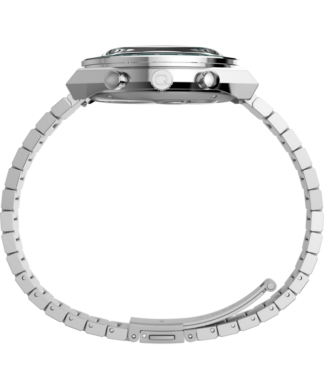 TW2Y88500 Q Timex Chronograph 40mm Stainless Steel Bracelet Watch   Profile Image