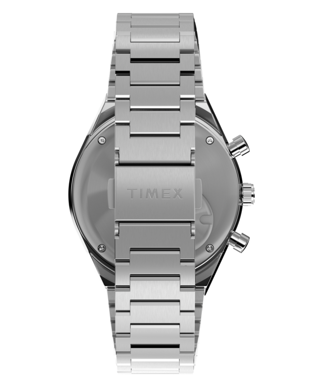 TW2Y88500 Q Timex Chronograph 40mm Stainless Steel Bracelet Watch   Strap Image