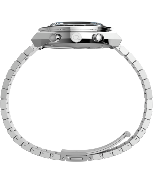 TW2Y88600 Q Timex Chronograph 40mm Stainless Steel Bracelet Watch Profile Image