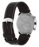 TW2Y88700 Q Timex Chronograph 40mm Leather Strap Watch Caseback with Attachment Image