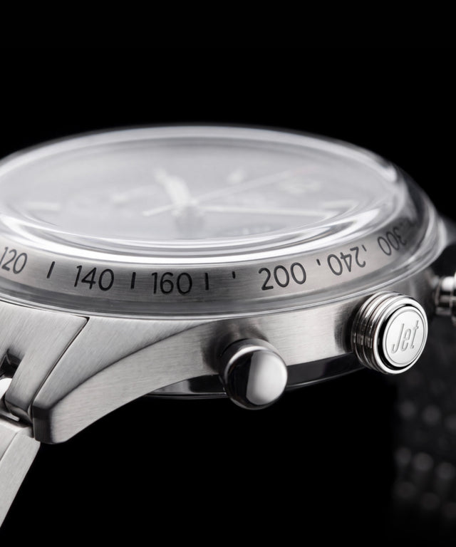 TW2Y89800 Marlin® Jet Chronograph 40mm Stainless Steel Bracelet Watch  Alt Beauty Shot 4