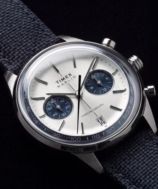 TW2Y89900 Marlin® Jet Chronograph 40mm Fabric Strap Watch  Alt Beauty Shot 4